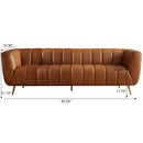 Ava - Sofa - Gold / Tan by HouseOfZazla