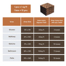 Interlocking Deck Tiles, Diagonal Pattern Outdoor Decking by HouseOfZazla