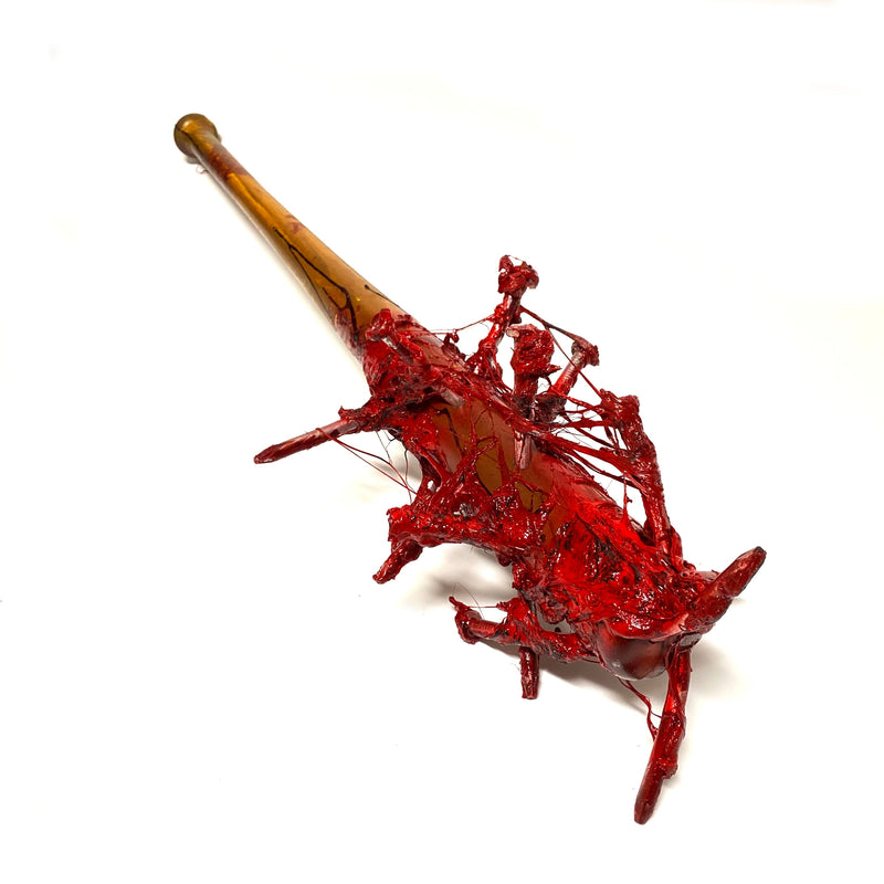 Nail Spike Baseball Bat Foam Rubber Action Prop