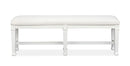 Kingston - Bench - Whisper White And Cerused Nutmeg