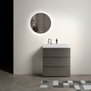 Alice - Bathroom Vanity With Sink, Large Storage Freestanding Bathroom Vanity For Modern Bathroom, One-Piece Sink Basin Without Drain And Faucet by HouseOfZazla