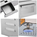 Yescom Electric Griddle with Lid Flat Top Grill 22in 3000W