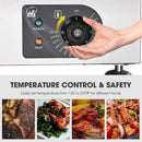 Yescom Electric Griddle with Lid Flat Top Grill 22in 3000W