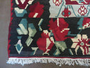 8' X 11' Karabagh Kilim Handmade Flat Weave Wool Rug Vegi Organic Dyes Nice