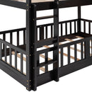 Bunk Bed With Convertible Ladder And Slide by HouseOfZazla