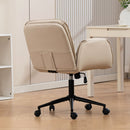 Criss Cross Swivel Desk Chair With Adjustable Armrests & Wheels For Home Office by HouseOfZazla