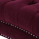 La Rosa - Victorian Chesterfield Loveseat by Unique Piece Furniture