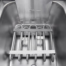 Yescom Electric Deep Fryer Drain Timer 20L 2-Tank Stainless Steel