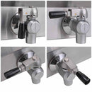 Yescom Electric Deep Fryer Drain Timer 20L 2-Tank Stainless Steel