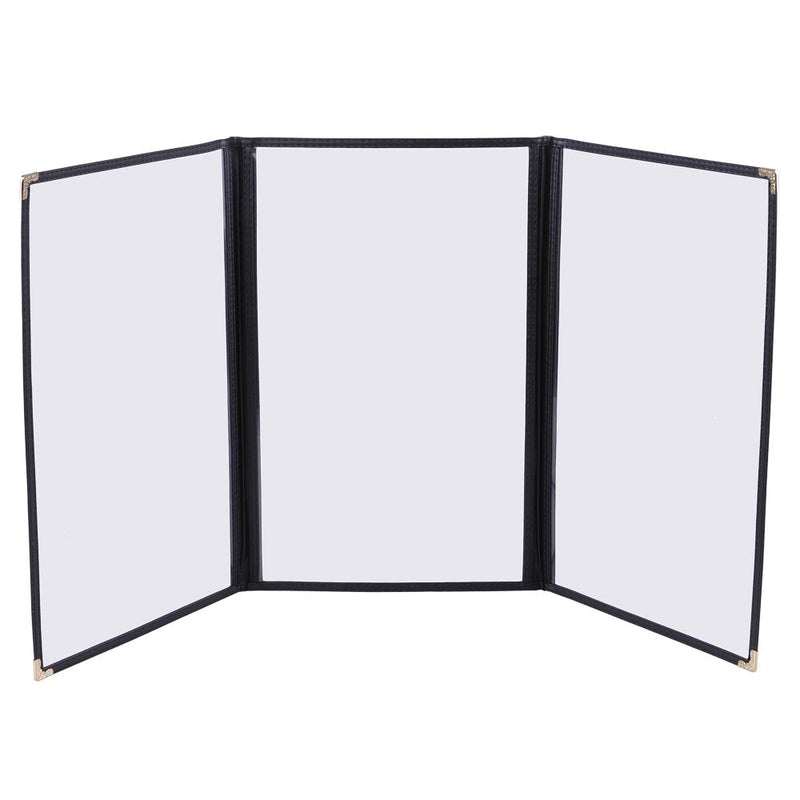 Yescom 8.5x14 Menu Covers Cafe Restaurant Black