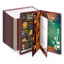 Yescom 8.5x11 Menu Covers Cafe Restaurant Red