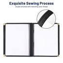Yescom 8.5x11 Menu Covers Cafe Restaurant Black