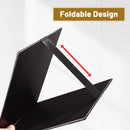 Yescom Table Tents Double Sided Cards Holder PU Leather