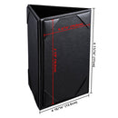 Yescom 3-Sided Table Tent Bar Cafe Cards Holder PU Leather