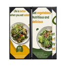 Yescom 4.25x11 PU Leather Bar Wine Menu Covers Set(5)