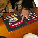 Yescom 8.5x11 PU Leather Menu Covers Set(10) 4-Page 6-View