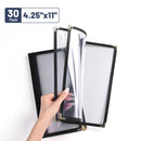 Yescom 30x Menu Covers Bistro Wine List Holder 4.25x11