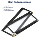 Yescom 30x Menu Covers Bistro Wine List Holder 4.25x11