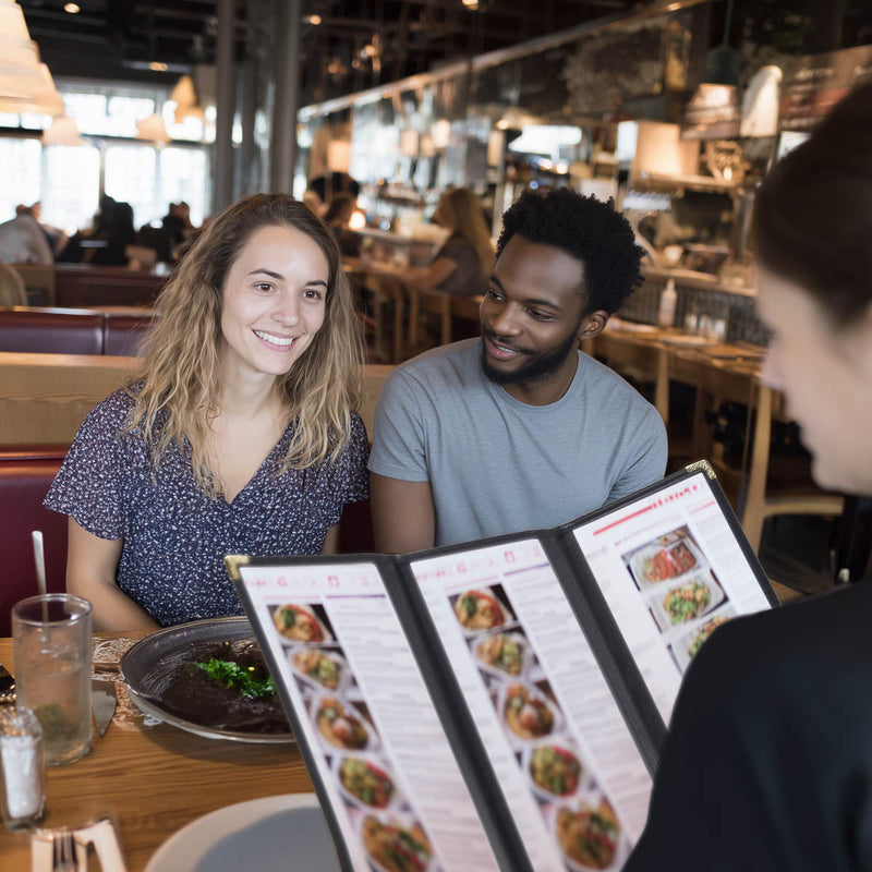 Yescom 30x Menu Covers Bistro Wine List Holder 4.25x14