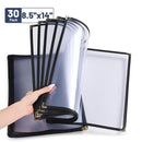 Yescom 30x Menu Covers Cafe Restaurant Black 8.5x14