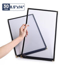 Yescom 8.5x14 Menu Covers Cafe Restaurant Black