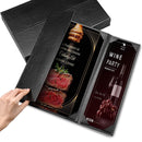 Yescom 8.5x14 PU Leather Menu Covers Set(5)