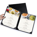 Yescom 8.5x11 PU Leather Menu Covers Set(5)