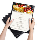 Yescom 8.5x11 PU Leather Menu Covers Set(5)