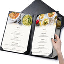 Yescom 8.5x14 PU Leather Menu Covers Set(5)