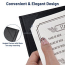 Yescom 8.5x14 PU Leather Menu Covers Set(5)