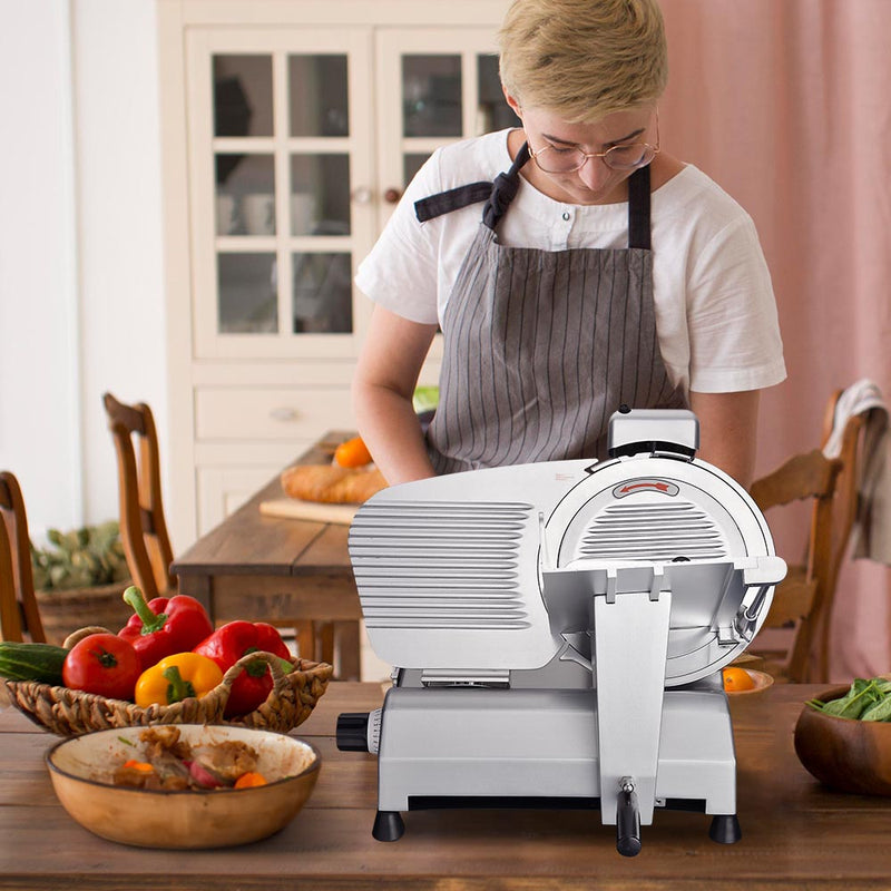 Yescom 10" Heavy Duty Meat Slicer Professional Food Slicer