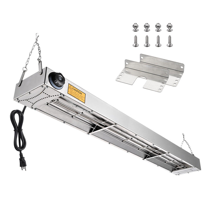 Yescom Food Warmer Overhead Heater 43 in. 1100W