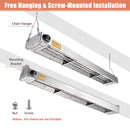 Yescom Food Warmer Overhead Heater 43 in. 1100W