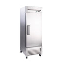 27-Inch 20.5 Cu.Ft Commercial Solid Door Stainless Steel Reach-In Freezer (SAK29705) by SAKSBY WHOLESALE