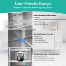 27-Inch 20.5 Cu.Ft Commercial Solid Door Stainless Steel Reach-In Freezer (SAK29705) by SAKSBY WHOLESALE