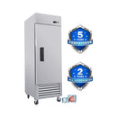 27-Inch Commercial 23 Cu.Ft Reach-In Stainless Steel Freezer (SAK96352) by SAKSBY WHOLESALE