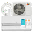 27000 BTU 2 Zone 22 SEER2 Mini Split AC with Heat Pump by LJGDeals