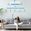 27000 BTU 2 Zone 19 SEER2 Mini Split AC with Heat Pump