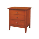3 Drawer Nightstand & Dove Tailed Drawers by Unique Piece Furniture