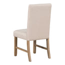 5-Piece Retro Functional Dining Set with Extendable Round Table with Removable Middle Leaf and 4 Upholstered Chairs for Dining Room and Living Room (Natural Wood Wash)