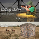 270¬∞ See Through Hunting Blind Tent with Silent Magnetic Door by LJGDeals
