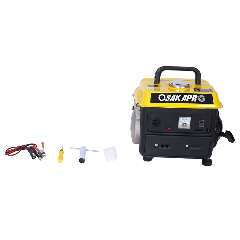 Portable Outdoor Generator Low Noise Gas Powered For Home Use - Yellow, photo 4 of 12