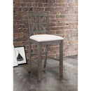 Counter Height Stool (Set of 2) - Gray by HouseOfZazla