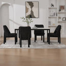 Wide Minimalist Dining Chair by Unique Piece Furniture