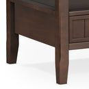 Acadian - Coffee Table With Drawer - Brown by HouseOfZazla