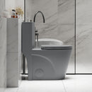 1 Piece Toilet With Tornado Flush, Dual Flush, And ADA Height Comfort Chair by HouseOfZazla