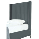 Promenade - Bed With Upholstered Headboard And Slats by HouseOfZazla