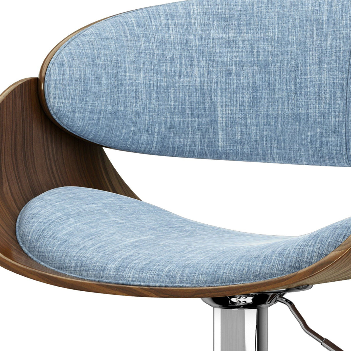 Amery - Mid Century Modern Adjustable Swivel Bar Stool, photo 9 of 36