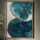 Emerald Echoes in Gold by Kooly