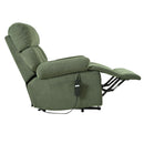 Oversized Power Lift Recliner Chai With Remote Control, Side Pocket, Spacious Seat by HouseOfZazla
